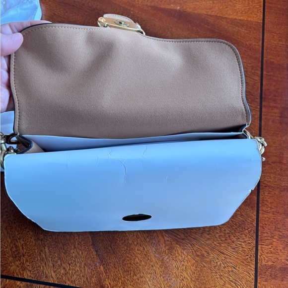 Coach Chain Tabby in Brass/Sand Bag - Picture 3 of 11